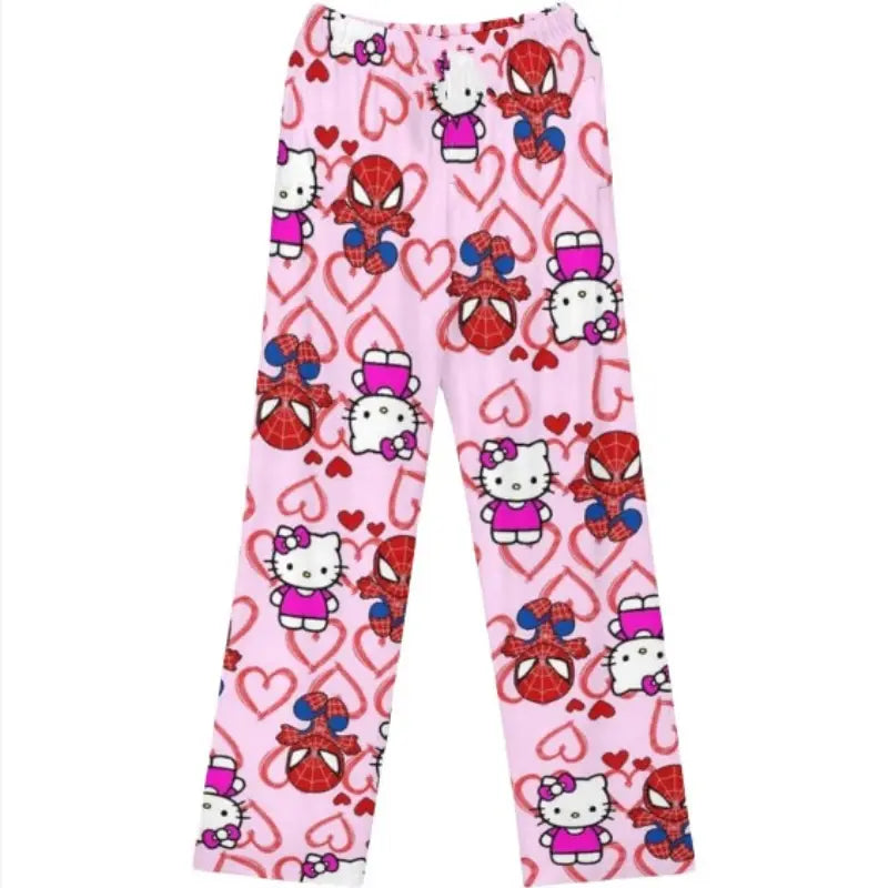 Hello Kitty x Spiderman Cotton Loose PJ's